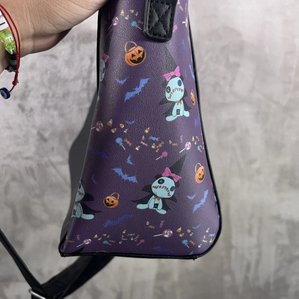 Loungefly Disney Lilo & Stitch Halloween Scrump & Stitch Satchel Bag Purse